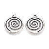 Tibetan Style Alloy Pendants TIBE-N014-17AS-1