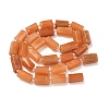 Natural Red Aventurine Beads Strands GG-CBA6A1F-A01-8X12MM-3