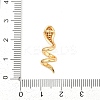 Brass Micro Pave Cubic Zirconia Pendants KK-P302-09G-3