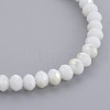 Glass Beaded Necklaces NJEW-JN02271-01-3