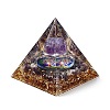 Orgonite Pyramid Resin Energy Generators DJEW-D013-01D-2