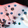 60Pcs 15 Colors Glass Cabochons GGLA-GA0001-36-5