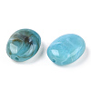 Oval Imitation Gemstone Acrylic Beads LS-X-OACR-R047-13-2