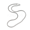 Non-Tarnish 304 Stainless Steel Chain Necklaces NJEW-P295-03P-2
