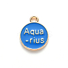 Alloy Enamel Pendants X-ENAM-S124-01B-02J-3