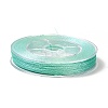 10 Rolls 10 Colors 6-Ply PET Polyester Metallic Thread OCOR-L046-03B-5