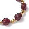 Acrylic Imitation Gemstone Beads Stretch Bracelets for Women BJEW-JB13273-5