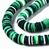 Handmade Polymer Clay Beads Strands CLAY-N008-010-H51-2