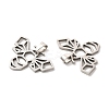 Non-Tarnish 201 Stainless Steel Pendants STAS-K251-039P-2