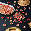 100Pcs Teardrop/Heart/Star Sew on Rhinestones GACR-TA0001-07B-6