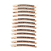 Alloy Alligator Hair Clips PW-WGD3908-03-1