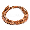 Synthetic Regalite/Imperial Jasper/Sea Sediment Jasper Beads Strands G-F765-D01-01-3