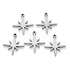 Tarnish Resistant 304 Stainless Steel Pendants X-STAS-N092-37-1