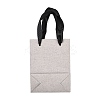 Paper Gift Tote Bags with Nylon Black Ribbon Handles LS-ABAG-K004-01A-2