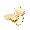 Brass Cuff Open Rings for Women RJEW-F215-02G-3