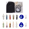 DIY Pendant Necklace Making Kits DIY-TA0001-39-41