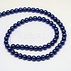 Electroplate Non-magnetic Synthetic Hematite Beads Strands G-J169A-4mm-03-3