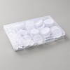 100Pcs 2-Hole Resin Buttons BUTT-WH20005-08B-2