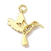 Brass Micro Pave Cubic Zirconia Pendants KK-A163-01G-B-2