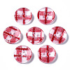 Resin Buttons X-BUTT-N017-01E-2