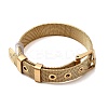 304 Stainless Steel Watch Band Bracelets BJEW-L714-01G-4