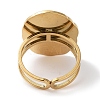 Ion Plating(IP) 304 Stainless Steel Ring RJEW-B059-12G-04-3