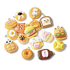16Pcs 16 Styles Opaque Resin Pendants RESI-V001-03-1