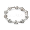 304 Stainless Steel Stretch Bangles for Women BJEW-P315-02C-P-4
