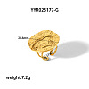 Vintage French Style Stainless Steel Cuff Earrings VB0926-3-2