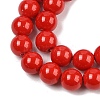 Dyed Shell Pearl Beads Strands BSHE-XCP0001-09-3