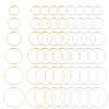 48Pcs 12 Style 304 Stainless Steel Wine Glass Charm Rings STAS-DC0002-57-1