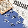 30Pcs Tibetan Style Alloy Pendants FIND-YW0008-88-4