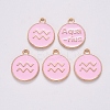Alloy Enamel Pendants LS-X-ENAM-S124-01B-09J-2