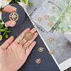10Pcs Brass Pendants KK-BBC0007-56-3