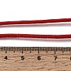 2.5MM Adjustable Braided Nylon Cords Necklace Making FB-CBAA152-02G-28-3