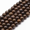 Natural Bronzite Bead Strands LS-G-D840-57-10mm-1