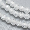 Cubic Zirconia Beads Strands G-G792-47-01A-3