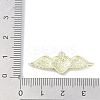 Rack Plating Alloy Enamel Pendants PALLOY-F018-33G-02-3