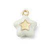 Alloy Enamel Charms ENAM-E362-08E-1