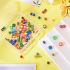 75Pcs 5 Styles Handmade Millefiori Lampwork Beads LAMP-PJ0001-03-6