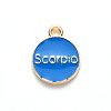 Alloy Enamel Pendants ENAM-S124-01A-02L-3