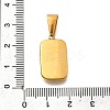 304 Stainless Steel Pendants STAS-S161-01G-G-3