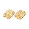 PVD Vacuum Plating 304 Stainless Steel Pendants STAS-E189-09G-2