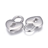 Non-Tarnish 304 Stainless Steel Pendants STAS-F249-22P-01-2