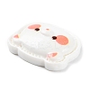 Animal Theme Opaque Resin Cabochons RESI-E046-01D-3