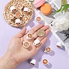 15Pcs 5 Styles Opaque Resin Drink Pendants FIND-YW0007-46-3