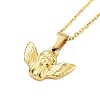 304 Stainless Steel Pendant Nacklaces For Women LS-STAS-S124-01G-01-1