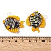 Handmade Lampwork Pendants LAMP-B035-01A-05-3