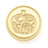 Halloween Series Wax Seal Brass Stamp Heads AJEW-M039-01Q-2