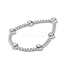 Stainless Steel Color 304 Stainless Steel Rhinestonet Pendants STAS-Q312-02C-P-2